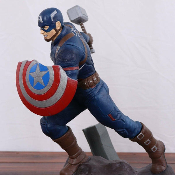 Captain America Figurines 3D Model Ready to Print