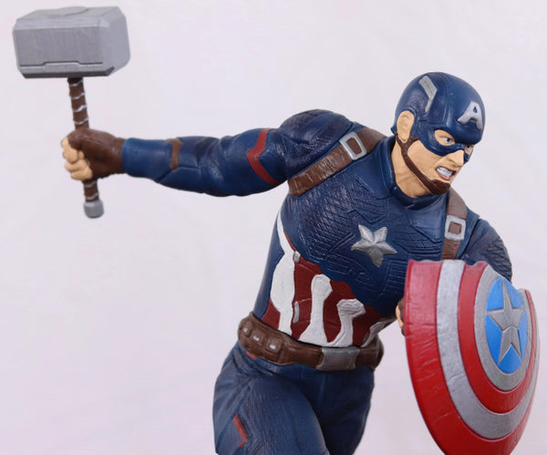 Captain America Figurines 3D Model Ready to Print