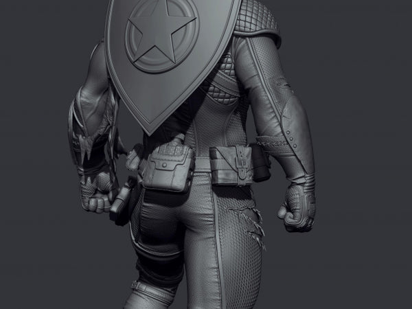 Captain America Hydra 3D model STL for 3D Printing | 3DModel Pro