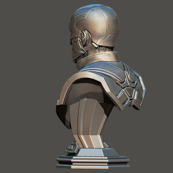 Captain America Marvel Bust 3D print model