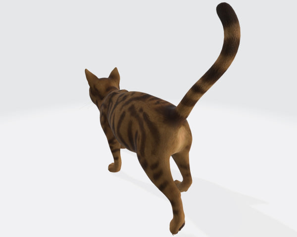 Cat 3D Model Ready to Print