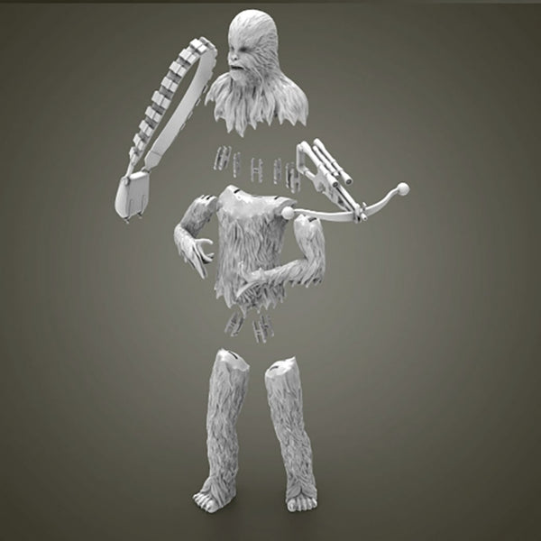 Chewbacca Miniature 3D Print model for 3D Printing