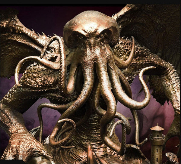 Cthulhu 3D model print STL FBX OBJ file for 3D Printing - 3DModel Pro