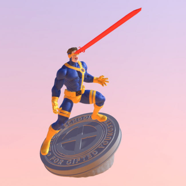 Cyclops - X-men Fanart 3D Model Ready to Print