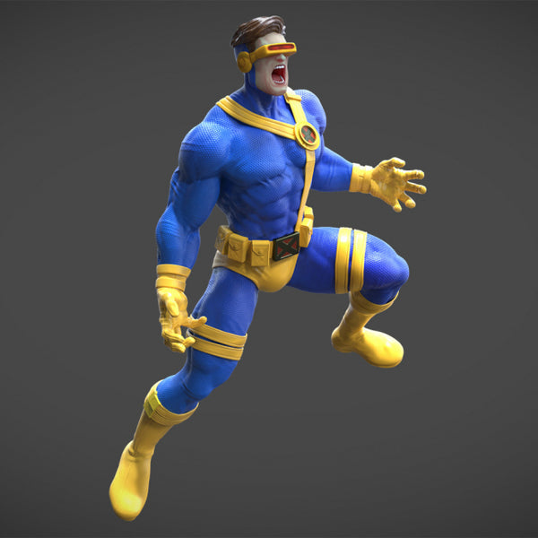 Cyclops - X-men Fanart 3D Model Ready to Print