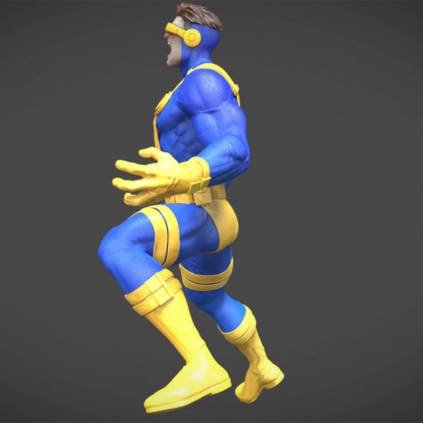 Cyclops - X-men Fanart 3D Model Ready to Print