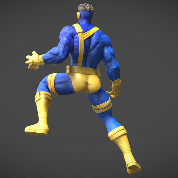 Cyclops - X-men Fanart 3D Model Ready to Print