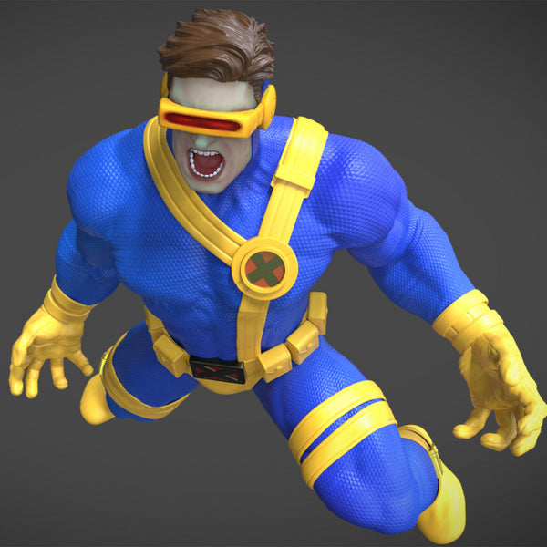 Cyclops - X-men Fanart 3D Model Ready to Print