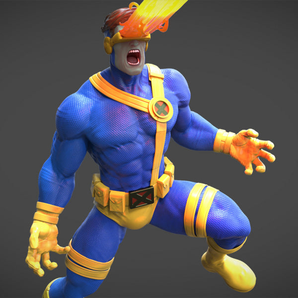 Cyclops - X-men Fanart 3D Model Ready to Print