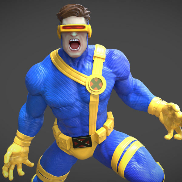 Cyclops - X-men Fanart 3D Model Ready to Print