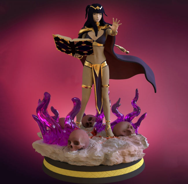 Dark Mage miniatures 3D model for 3D Print STL File