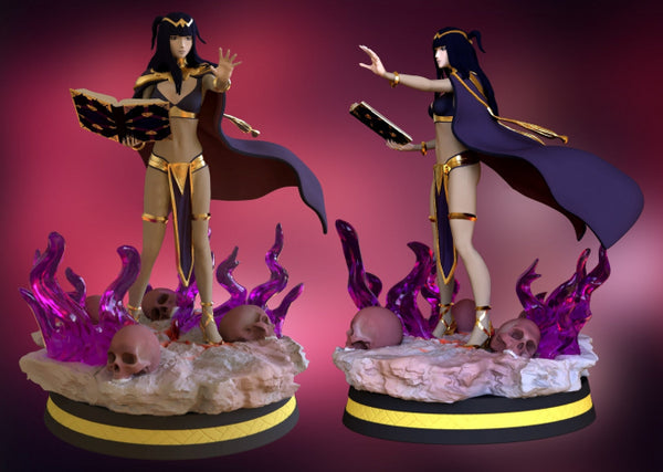 Dark Mage miniatures 3D model for 3D Print STL File