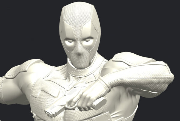 Deadpool & Lady Deadpool 3D Model Ready to Print