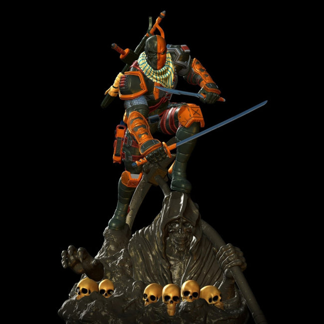 DeathStroke statue 3D model Printable