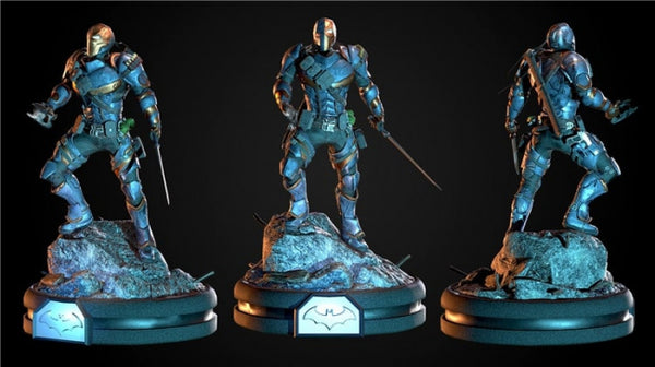 DeathStroke statue 3D model Printable