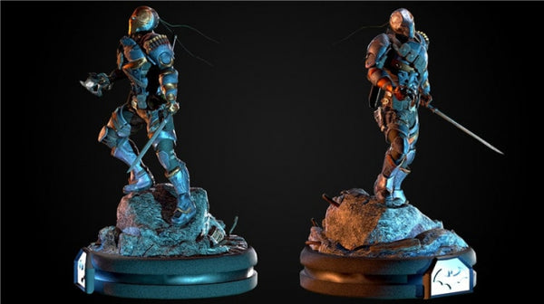 DeathStroke statue 3D model Printable