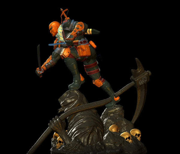 Deathstroke Statue 3d Model Printable – 3dmodel Pro