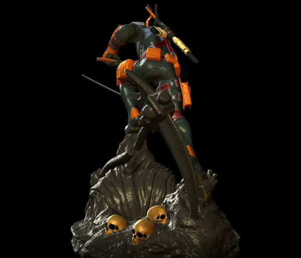 DeathStroke statue 3D model Printable