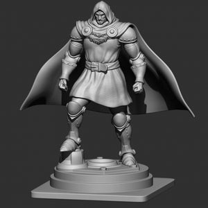 Doctor Doom Marvel Statues 3D Model Ready to Print