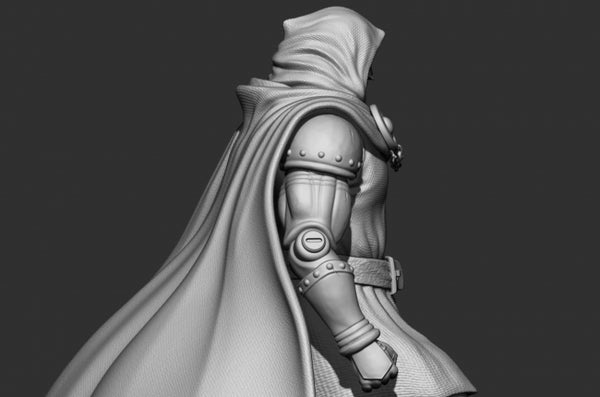 Doctor Doom Marvel Statues 3D Model Ready to Print