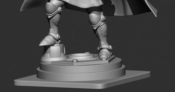 Doctor Doom Marvel Statues 3D Model Ready to Print