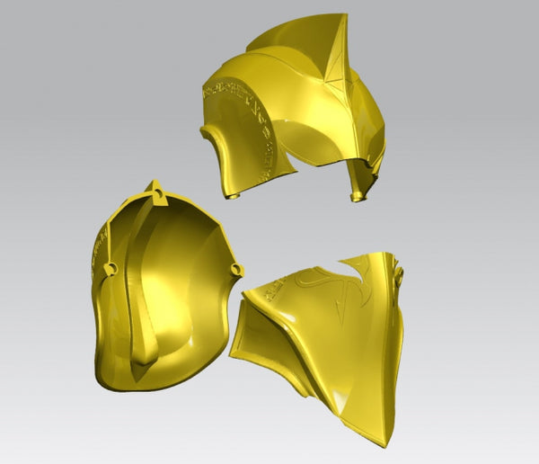 Doctor Fate Helmet Cosplay 3D model ready print