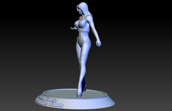 Emma Frost Marvel Statues 3D Model Ready to Print STL