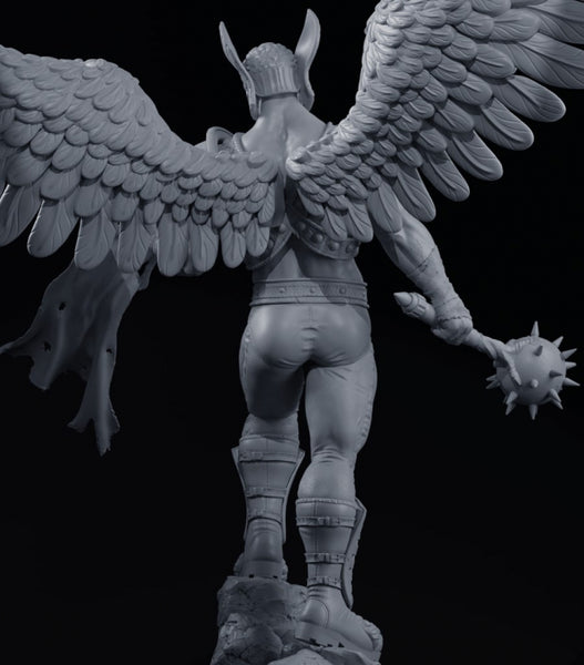 Evil shadow statue 3d model for 3d printing