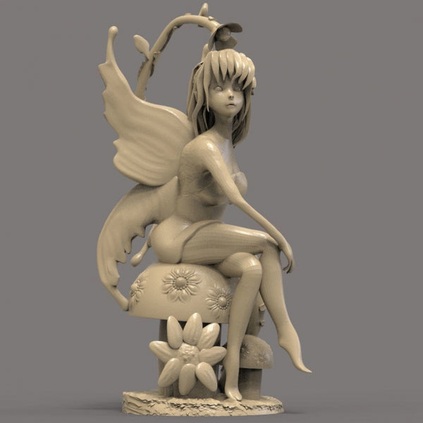 Fairy Sculpture 3D print model