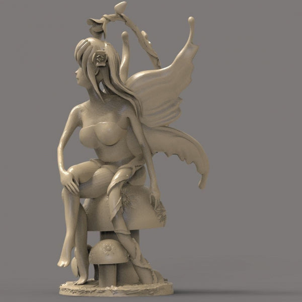 Fairy Sculpture 3D print model