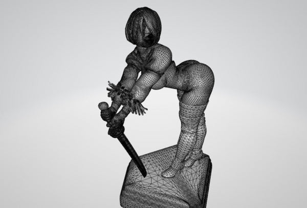 Figure 2B Nier Automata 3D model ready print