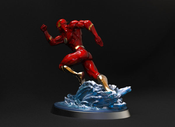 Flash Statue 3D model Ready to Print