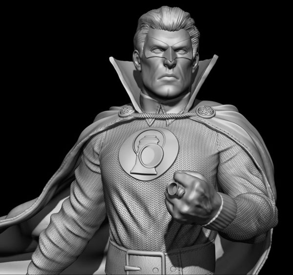 Green Lantern Miniatures 3D Model Ready to Print