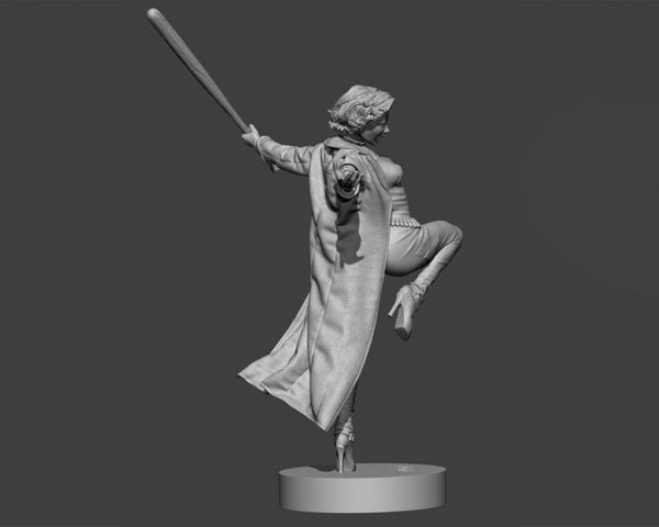 Harley Quinn Fan Art 3D model ready print