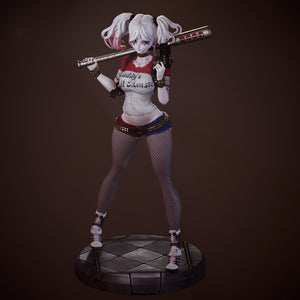 Harley Quinn miniatures 3D model ready print