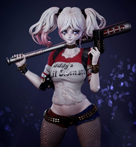 Harley Quinn miniatures 3D model ready print