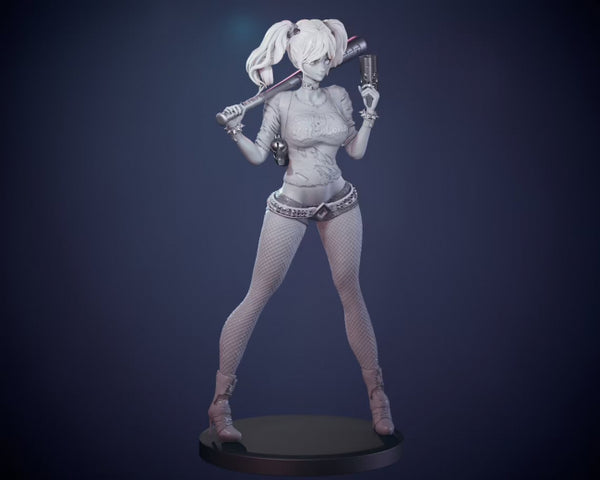 Harley Quinn miniatures 3D model ready print