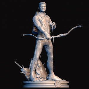 Hawkeye Barton Marvel 3D print model