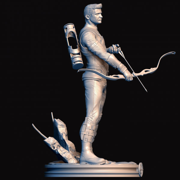 Hawkeye Barton Marvel 3D print model