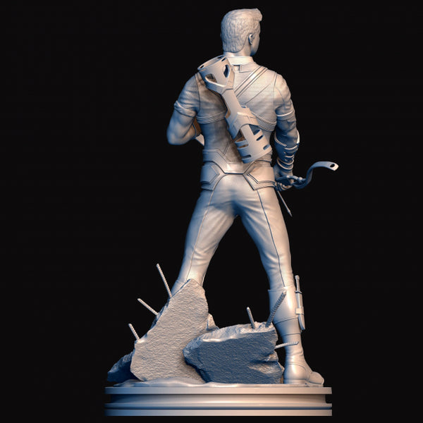 Hawkeye Barton Marvel 3D print model