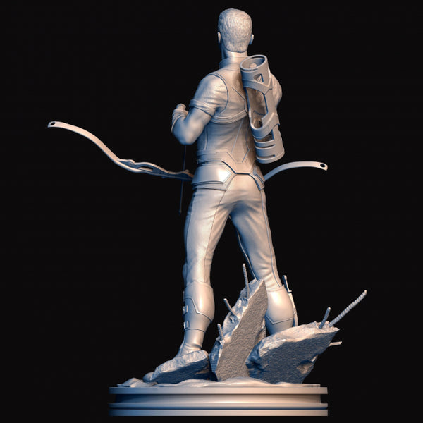 Hawkeye Barton Marvel 3D print model