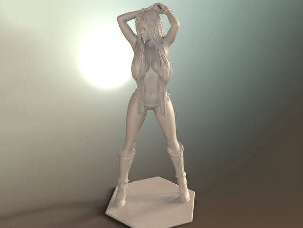 Hot Sex Girl Statue 3D model Ready Print