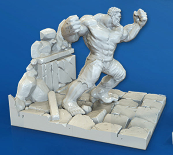 Hulk Statue 3D model ready print