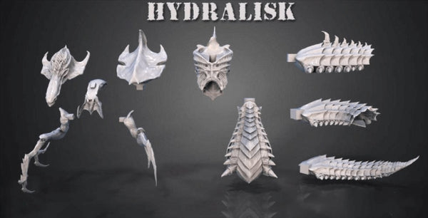 Hydralisk Figurine 3D model STL for 3D Printing