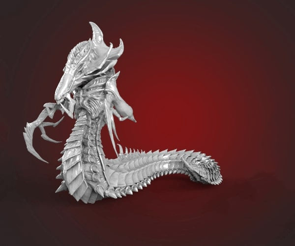 Hydralisk Figurine 3D model STL for 3D Printing