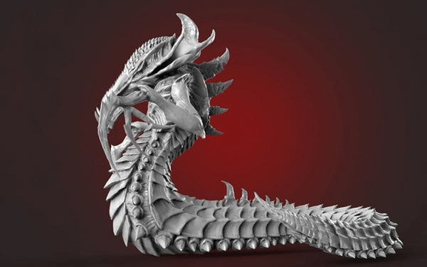 Hydralisk Figurine 3D model STL for 3D Printing