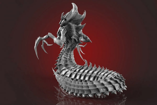 Hydralisk Figurine 3D model STL for 3D Printing