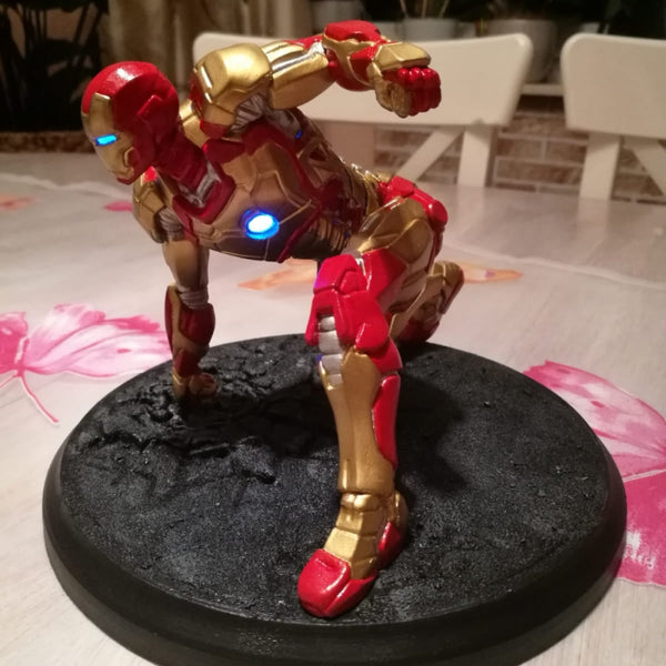 Iron Man MK43 Statue 3D model STL for 3D Print