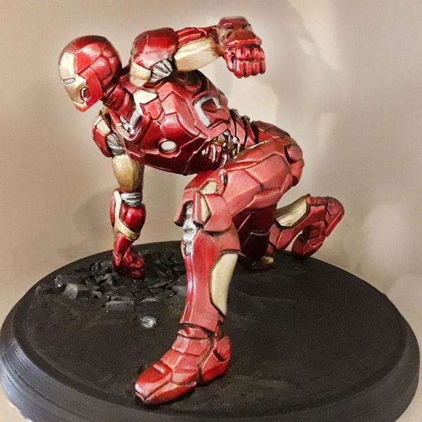 Iron Man MK43 Statue 3D model STL for 3D Print