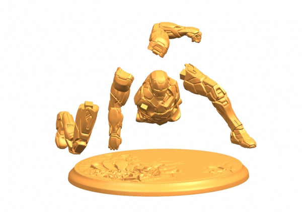 Iron Man MK43 Statue 3D model STL for 3D Print